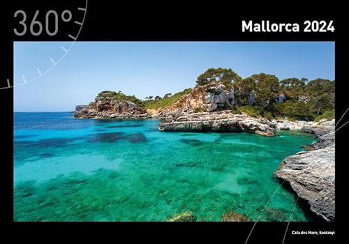 360° Mallorca Premiumkalender 2024 (360° Premiumkalender 2024 (50 x 35 cm)) von 360° medien