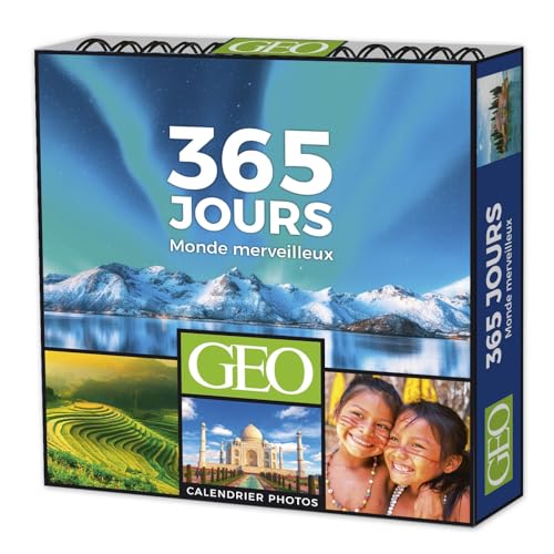 365 JOURS MONDE MERVEILLEUX - CALENDRIERS GÉO von PLAY BAC