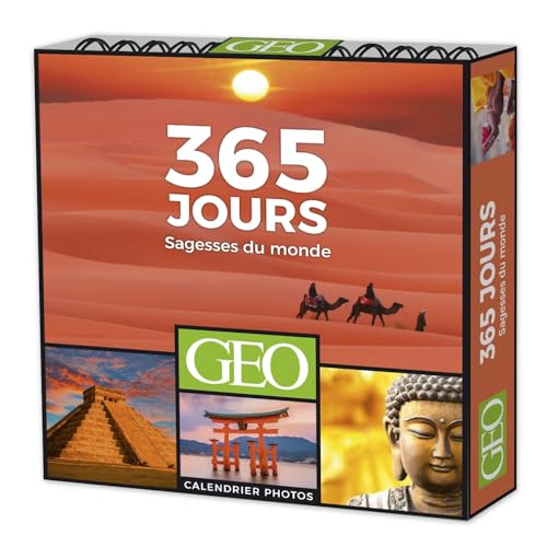 365 JOURS SAGESSE DU MONDE - CALENDRIERS GÉO: Calendrier photos von PLAY BAC