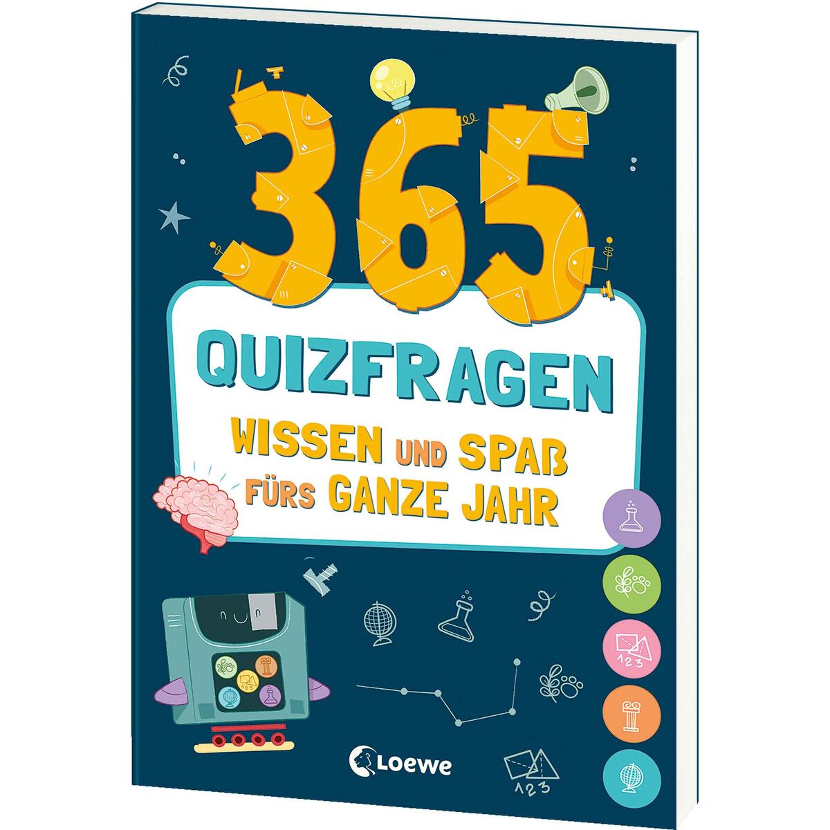365 Quizfragen - Wissen und Spaß fürs ganze Jahr 365 Quizfragen - Wissen und Spaß fürs ganze Jahr von Loewe Verlag GmbH