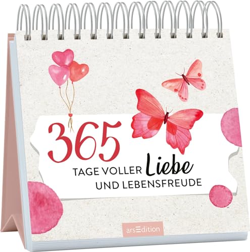 365 Tage voller Liebe und Lebensfreude: Liebevolle Wünsche und Zitate im dekorativen Spiralaufsteller 365 Tage voller Liebe und Lebensfreude: Liebevolle Wünsche und Zitate im dekorativen Spiralaufsteller