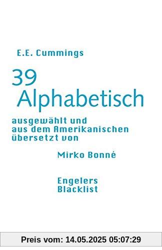 39 Alphabetisch (Blacklist)