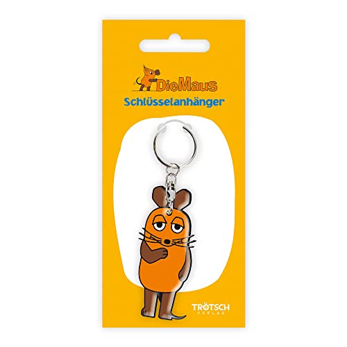 3D-Schlüsselanhänger "Die Maus" aus der Sendung mit der Maus: mit Schlüsselring, 6 cm: Taschenanhänger Schlüsselringanhänger 3D-Schlüsselanhänger "Die Maus" aus der Sendung mit der Maus: mit Schlüsselring, 6 cm: Taschenanhänger Schlüsselringanhänger