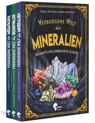 3er Paket Verborgene Welten: Regenwald, Megafauna, Mineralien von Sophie Verlag GmbH