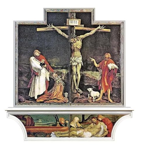 3er-Set Altarfalz-Karte »Auferstehung Christi«: mit dem »Isenheimer Altar« von Matthias Grünewald