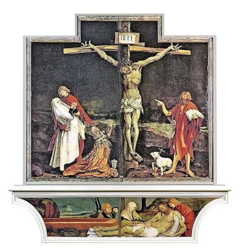3er-Set Altarfalz-Karte »Auferstehung Christi«: mit dem »Isenheimer Altar« von Matthias Grünewald 3er-Set Altarfalz-Karte »Auferstehung Christi«: mit dem »Isenheimer Altar« von Matthias Grünewald