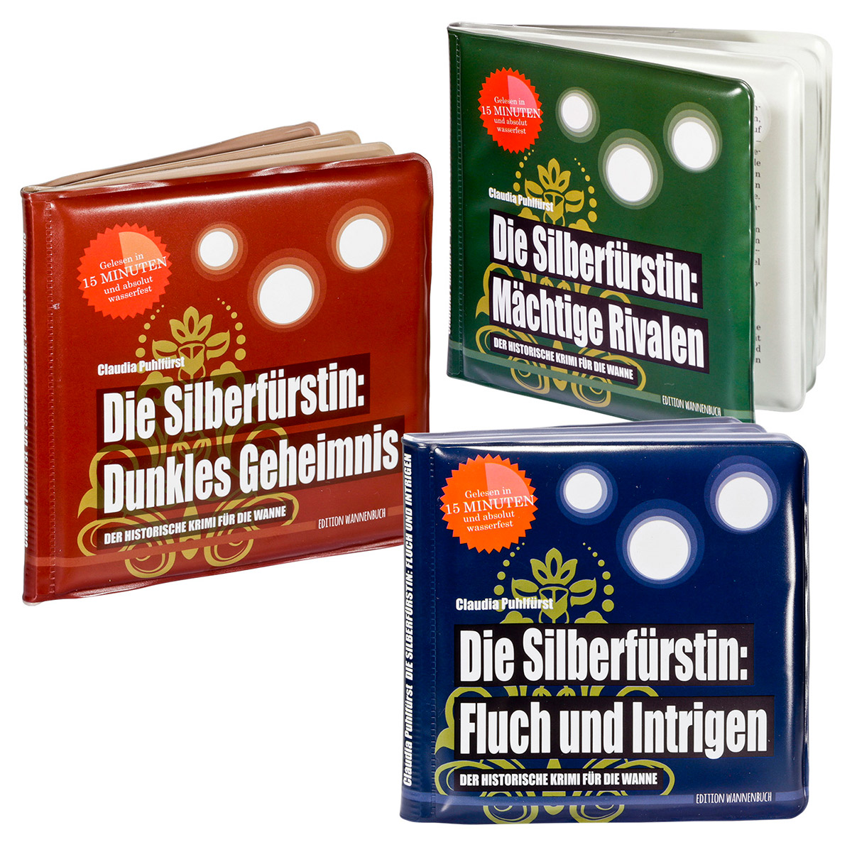 3er-Set Badewannenbücher »Der Schatz der Silberfürstin« 3er-Set Badewannenbücher »Der Schatz der Silberfürstin« von Edition Wannenbuch