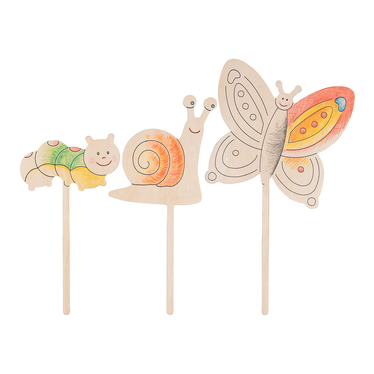 3er-Set Blumenstecker »Gartenbewohner« von Gollnest & Kiesel GmbH &
