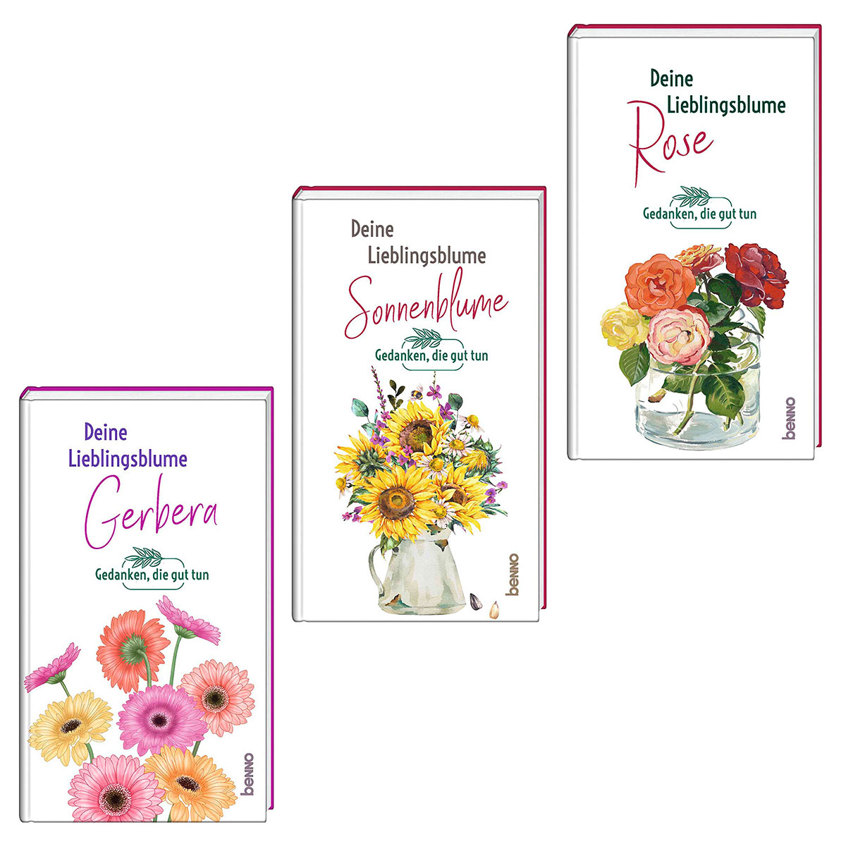 3er-Set »Deine Lieblingsblume« 3er-Set »Deine Lieblingsblume« von St. Benno Verlag