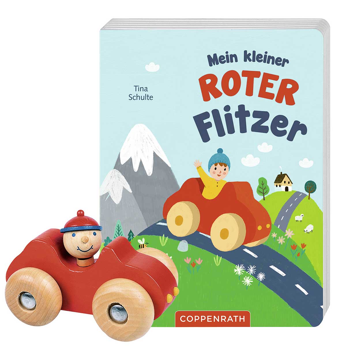 3er-Set »Mein kleiner roter Flitzer« von Coppenrath