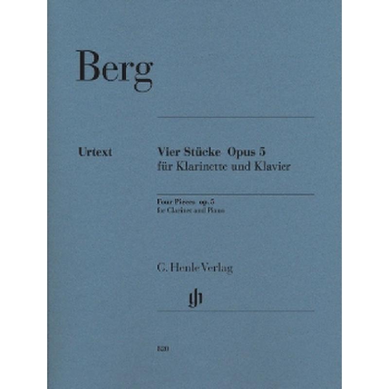 4 Stücke op 5 4 Stücke op 5