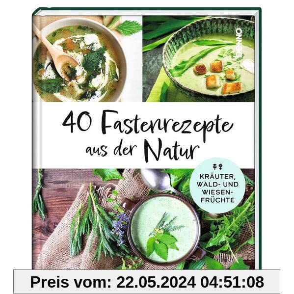 40 Fastenrezepte aus der Natur: Kräuter, Wald- und Wiesenfrüchte