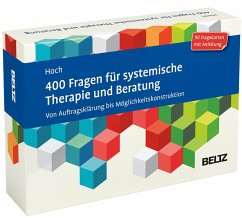 400 Fragen für systemische Therapie und Beratung von Beltz Psychologie