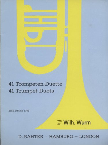 41 Trompeten-Duette: 2 Trompeten.: 2 Trumpets. (Simrock Original Edition)