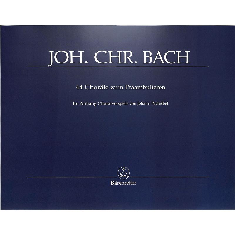 44 Choräle zum Präambulieren