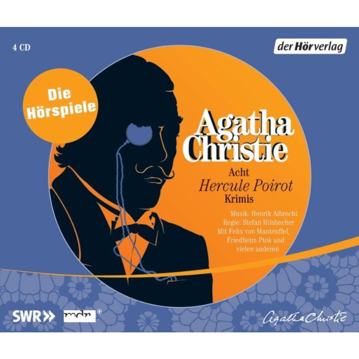 4er-Set CDs: »Agatha Christi« von Hoerverlag DHV Der