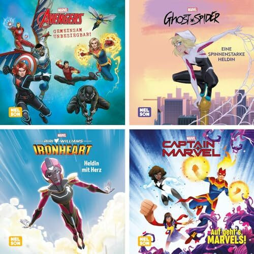 4er-Set Maxi-Mini 47: MARVEL (Nelson Maxi-Mini)