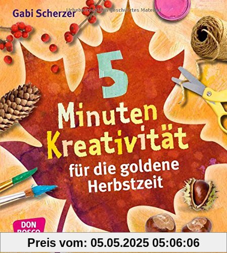 5 Minuten Kreativität für die goldene Herbstzeit (Kinder, Kunst und Kreativität)