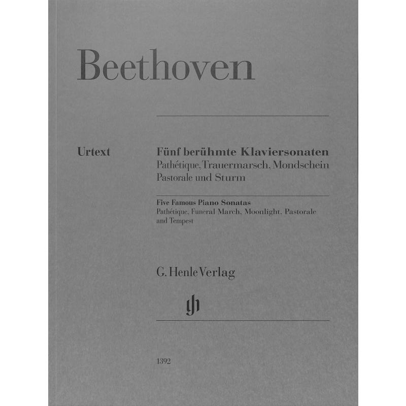 5 berühmte Klaviersonaten 5 berühmte Klaviersonaten