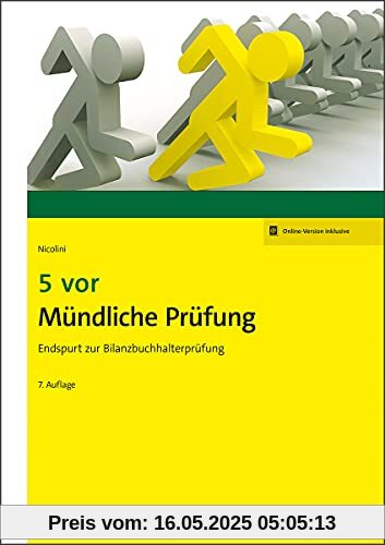 5 vor Mündliche Prüfung: Endspurt zur Bilanzbuchhalterprüfung (NWB Bilanzbuchhalter)
