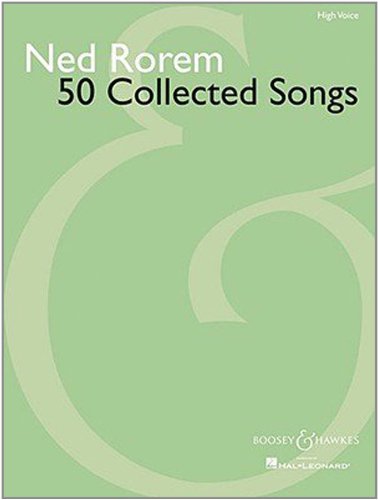50 Collected Songs: hohe Singstimme und Klavier. hoch. 50 Collected Songs: hohe Singstimme und Klavier. hoch. von Boosey & Hawkes