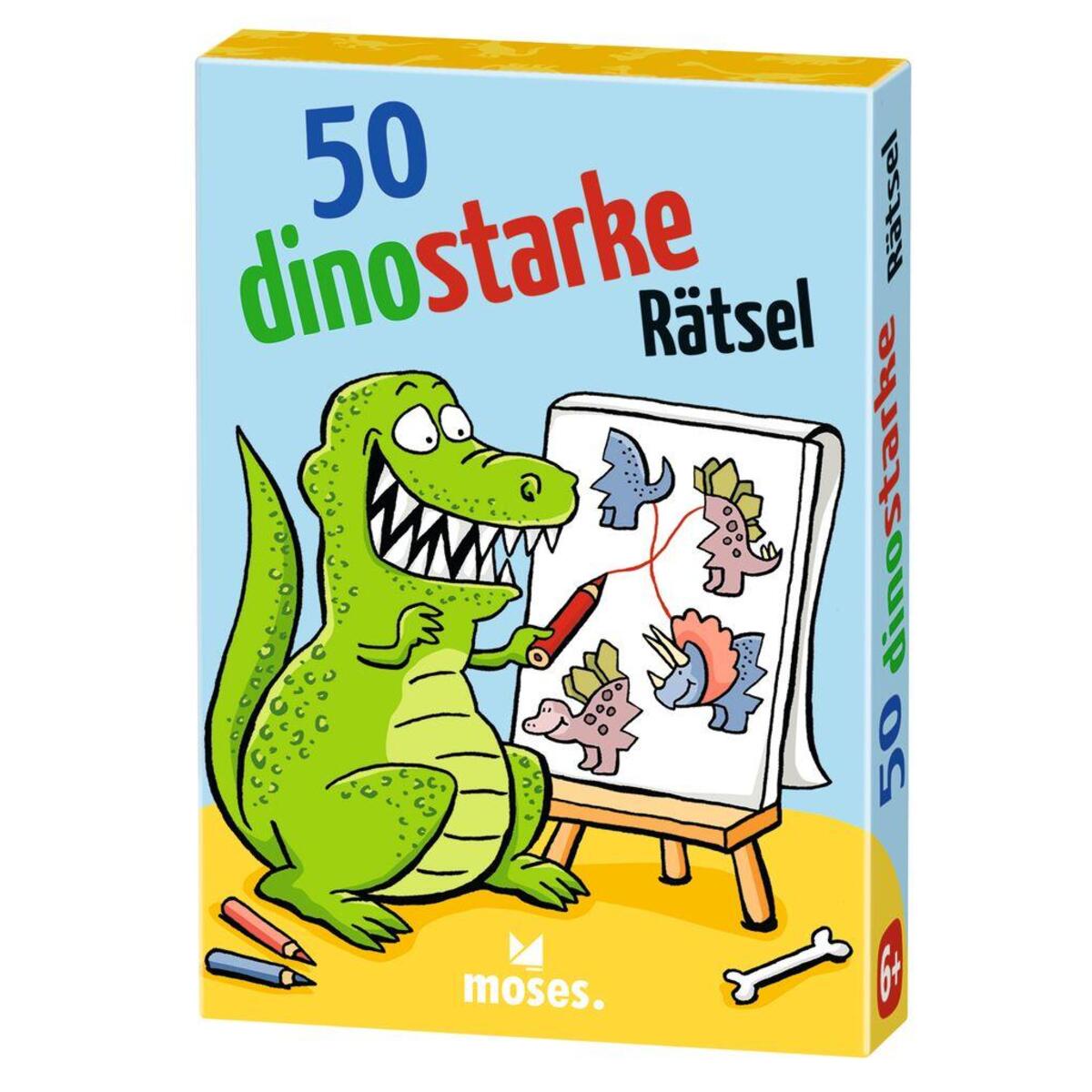 50 Dinosstarke Rätsel 50 Dinosstarke Rätsel von Moses. Verlag GmbH