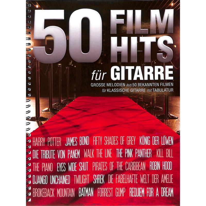 50 Film Hits für Gitarre