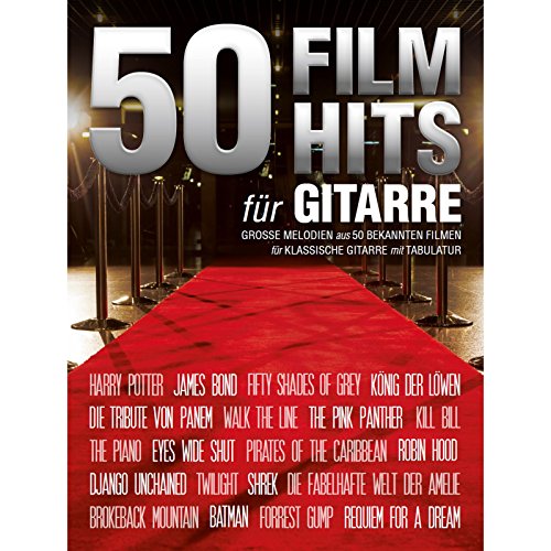 50 Filmhits -Für Gitarre-: Songbook: Songbook für Gitarre