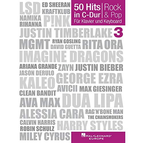 50 Hits in C-Dur: Rock & Pop Band 3 von Bosworth Music