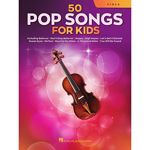 50 Pop Songs for Kids for Viola von HAL LEONARD