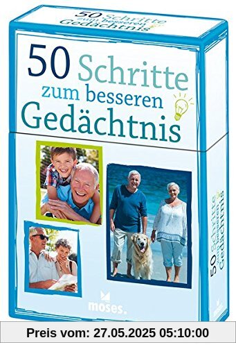 50 Schritte zum besseren Gedächtnis: für Senioren