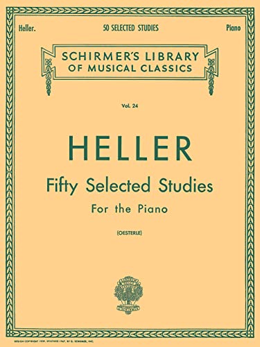 50 Selected Studies (from Op. 45, 46, 47): Piano Technique: (Schirmer's Libray of Musical Classics, Vol. 24): From Op. 45, 46 and 47 von G. Schirmer