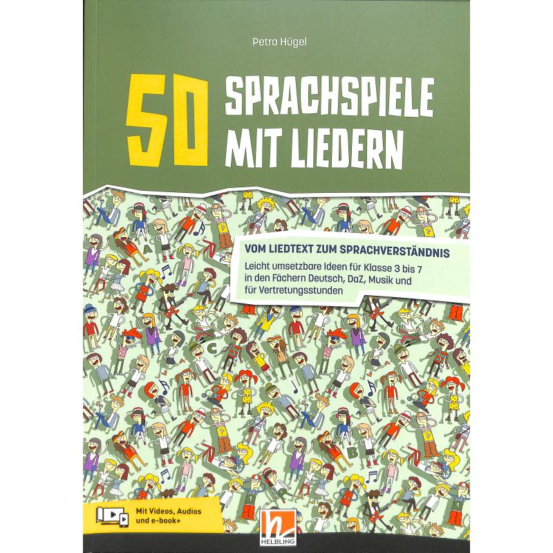 50 Sprachspiele mit Liedern