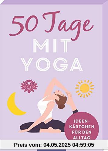 50 Tage mit Yoga. Ideenkärtchen für den Alltag