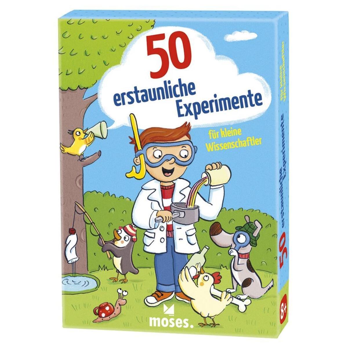50 erstaunliche Experimente für kleine Wissen 50 erstaunliche Experimente für kleine Wissen von Moses. Verlag GmbH