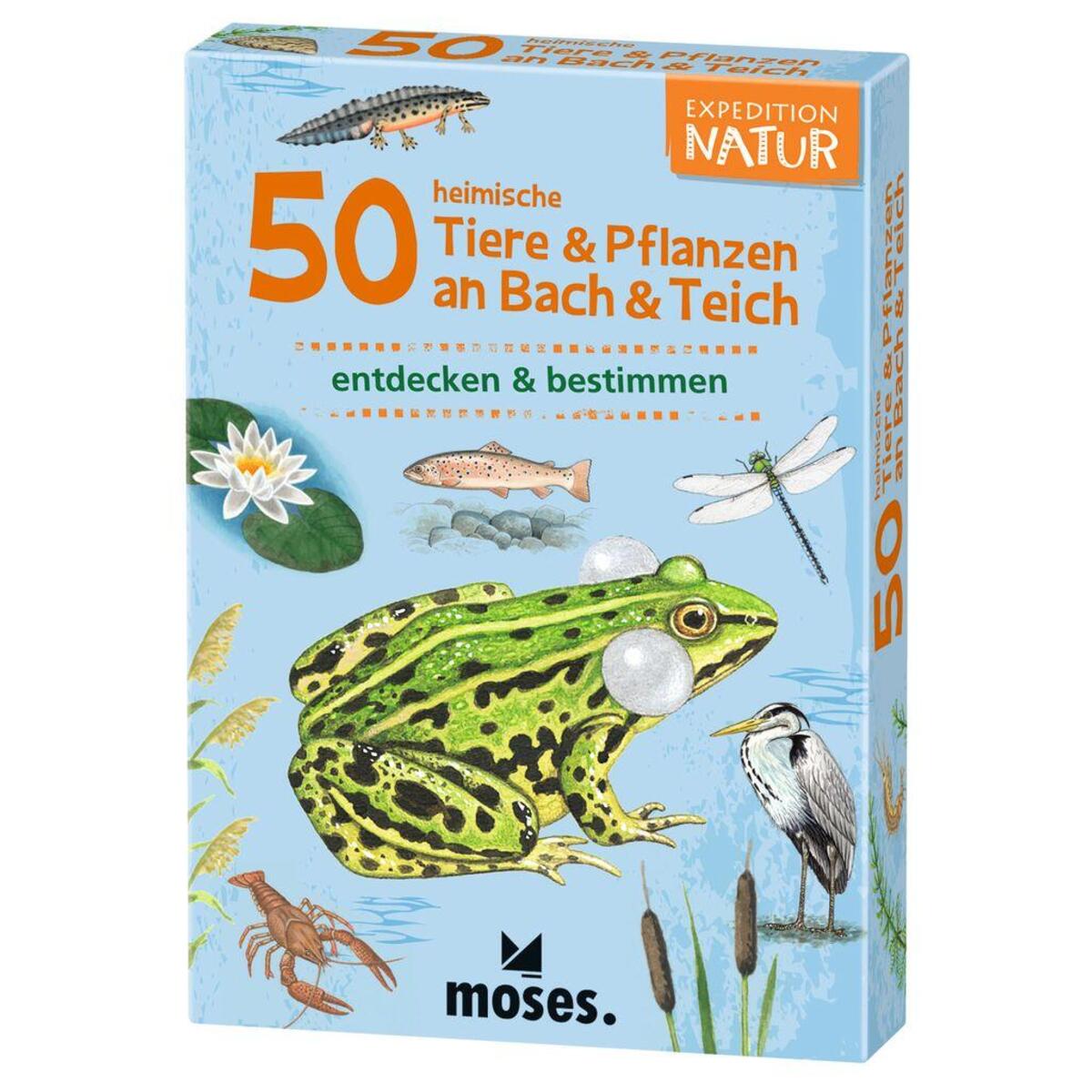 50 heimische Tiere & Pflanzen an Bach & Teich 50 heimische Tiere & Pflanzen an Bach & Teich von Moses. Verlag GmbH