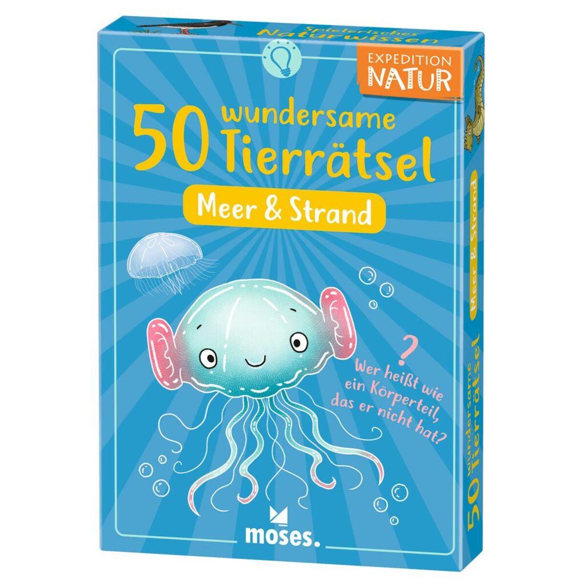 50 wundersame Tierrätsel - Meer & Strand 50 wundersame Tierrätsel - Meer & Strand von Moses. Verlag GmbH
