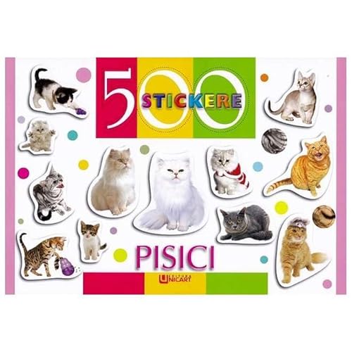500 Stickere. Pisici 500 Stickere. Pisici von Unicart