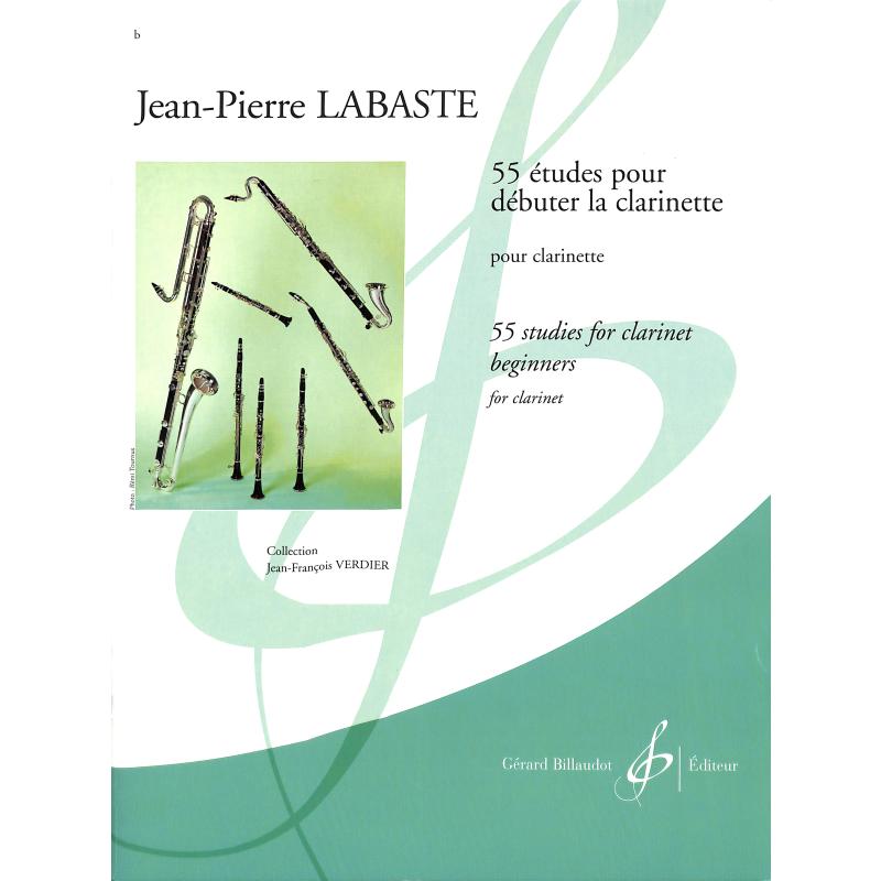 55 etudes pour debuter la clarinette