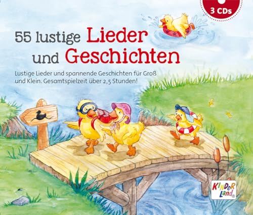 55 lustige Lieder und Geschichten: Paket mit 3 Audio-CDs 55 lustige Lieder und Geschichten: Paket mit 3 Audio-CDs von K75 Medienpark