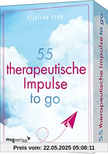 55 therapeutische Impulse to go: Das Kartendeck für mehr Selbstliebe, Selbstvertrauen, Leichtigkeit. Ängste überwinden, Stress abbauen und Probleme lösen durch positive Psychologie 55 therapeutische Impulse to go: Das Kartendeck für mehr Selbstliebe, Selbstvertrauen, Leichtigkeit. Ängste überwinden, Stress abbauen und Probleme lösen durch positive Psychologie
