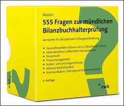 555 Fragen zur mündlichen Bilanzbuchhalterprüfung von NWB Verlag