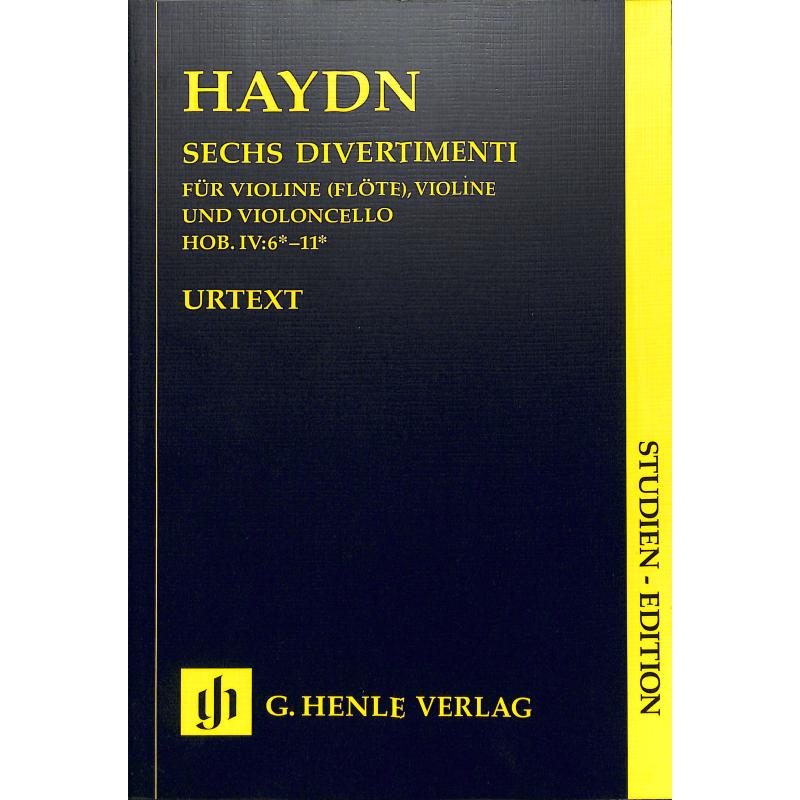 6 Divertimenti Hob 4/6-11 6 Divertimenti Hob 4/6-11