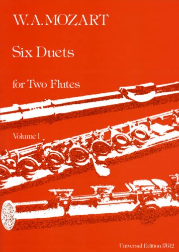 6 Duette.Bd.1: Band 1: Duette 1-3. Band 1. für 2 Flöten.