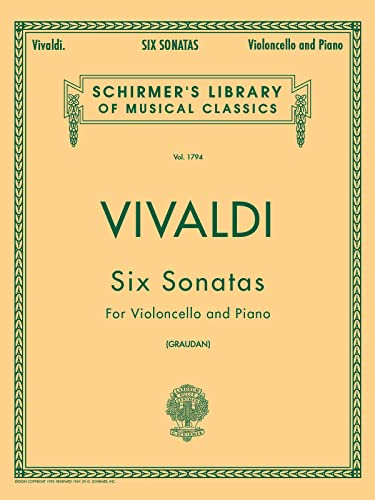 6 Sonatas: Cello and Piano: For Violoncello and Piano
