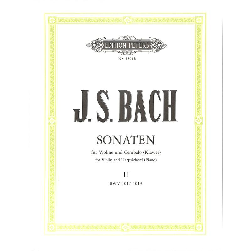 6 Sonaten 2 BWV 1017-1019