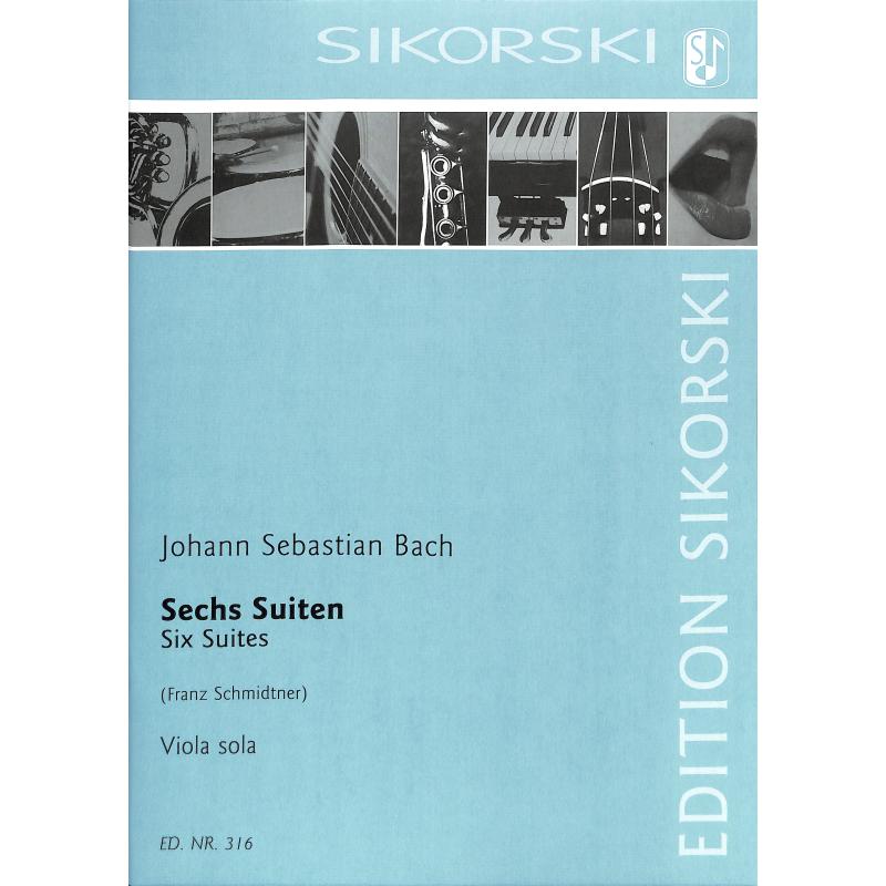6 Suiten BWV 1007-1012