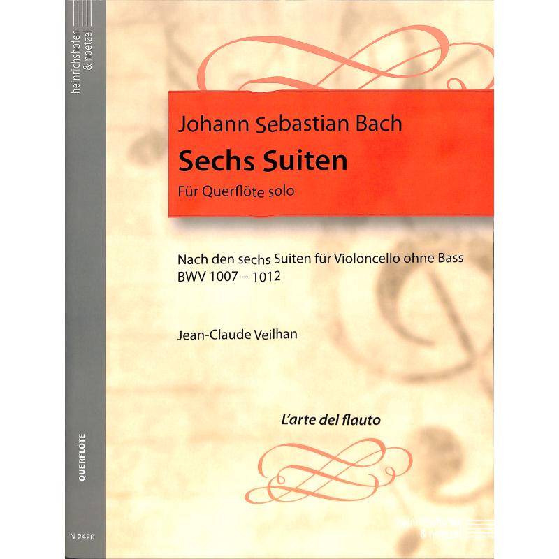 6 Suiten BWV 1007-1012