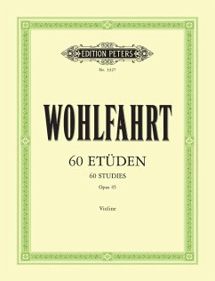 60 Etüden für Violine solo op. 45 von Edition Peters / Edition Peters GmbH