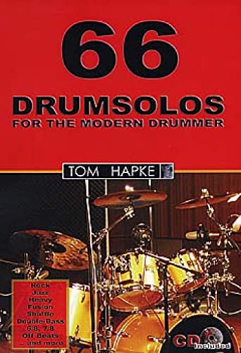 66 Drum Solos (Die Folgeschule von "Drums Easy"): Lehrmaterial für Schlagzeug: for the modern Drummer